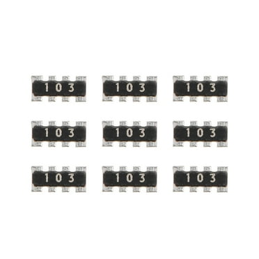 Resistor Networks & Arrays 100ohm 2% 4Pin Isolated 5 pieces Resistor Networks & Arrays 100ohm 2% 4Pin Isolated 5 pieces